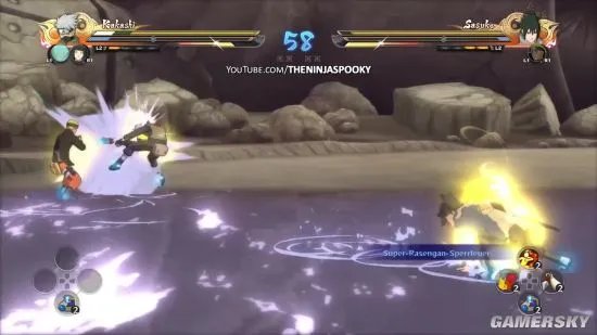 《火影忍者疾风传:究极忍者风暴4》实机演示 卡卡西写轮眼对战佐助