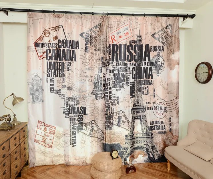 经验:窗帘的图案这样设计,让你家的窗帘时尚又别致