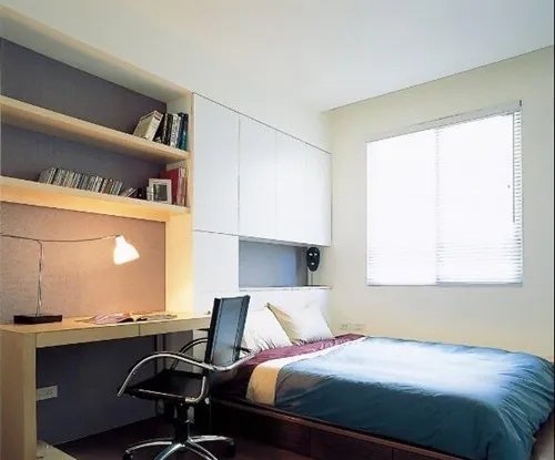 榻榻米衣柜床一体装修效果图 榻榻米床衣柜一体设计案例