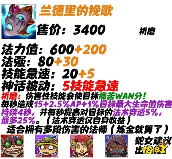 英雄联盟神话装备大全 最详细神话装备介绍