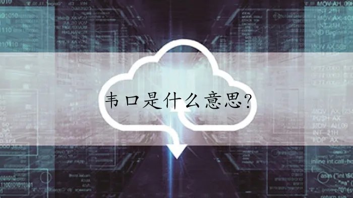 韦口是什么意思？