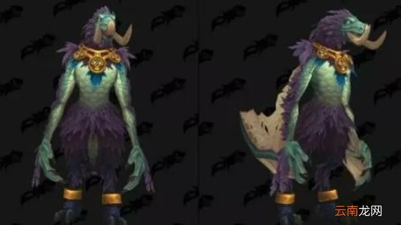《魔兽世界》巨魔德鲁伊各形态样子