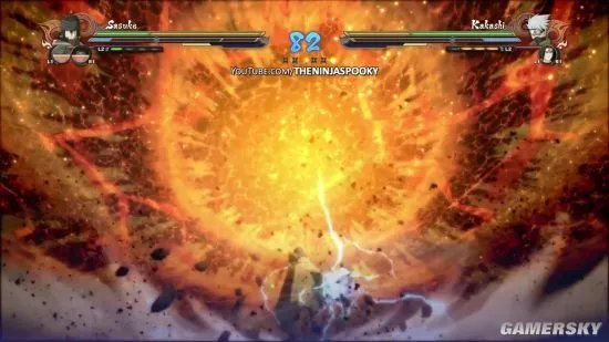 《火影忍者疾风传：究极忍者风暴4》实机演示 卡卡西写轮眼对战佐助