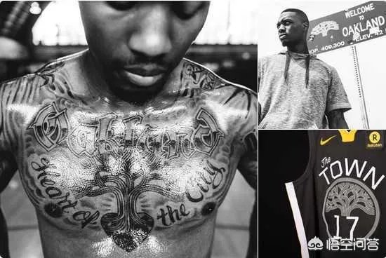 开拓者球星利拉德身上有金州勇士队标的纹身，这是怎么一回事？