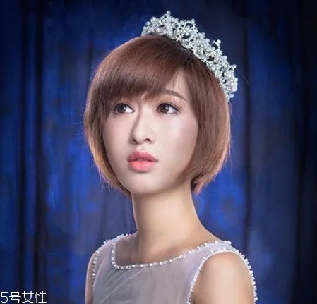 2018新娘短发发型 2018短发新娘发型图片