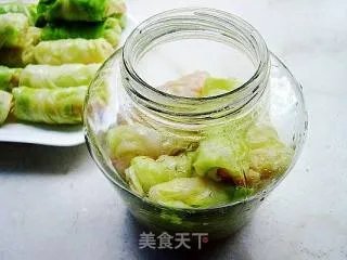 酸甜包菜卷