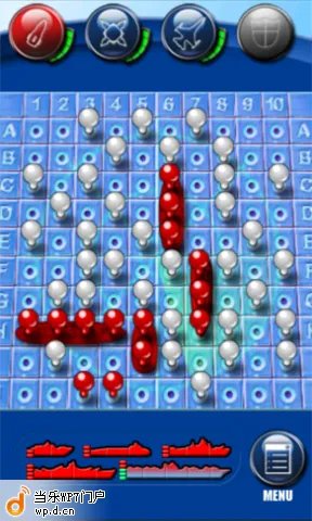 经典军棋改编的3D海战游戏 超级战舰