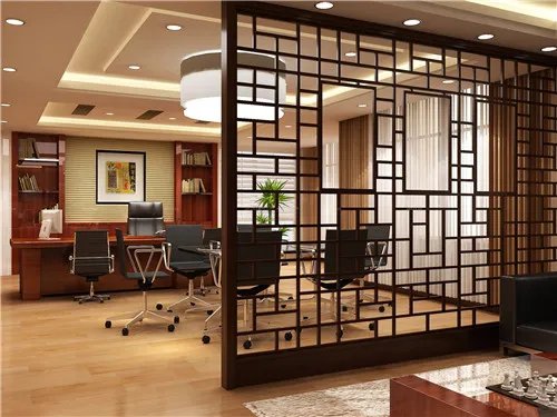 2018最新办公室隔断效果图 办公装修设计案例