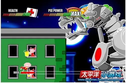 怎样玩小便超人（无敌版）