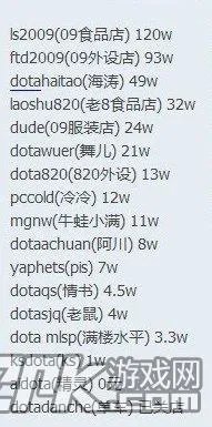 网传DOTA大神网店流水 最高可月入200万