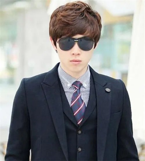 男士婚礼发型图片欣赏  让你做个帅气有型的新郎