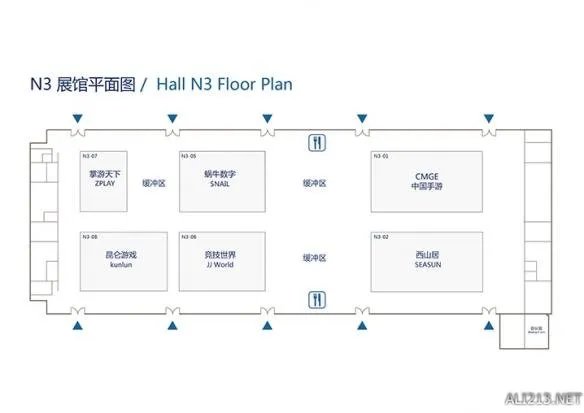 轻车熟路看展会!2015CJ展会场馆平面图大揭秘
